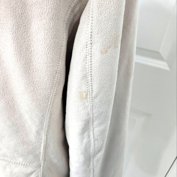 Jones New York Faux Suede Winter Fur Lined Winter Coat - Size M - Picture 8 of 12